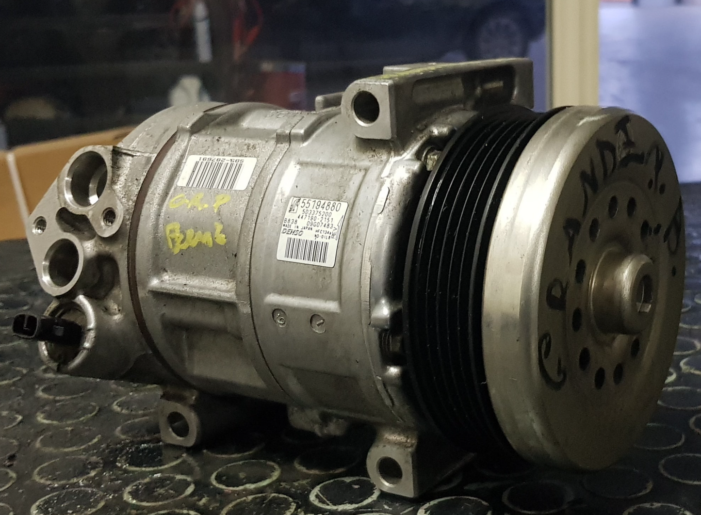 Compressore aria condizionata Fiat Grande Punto benzina
