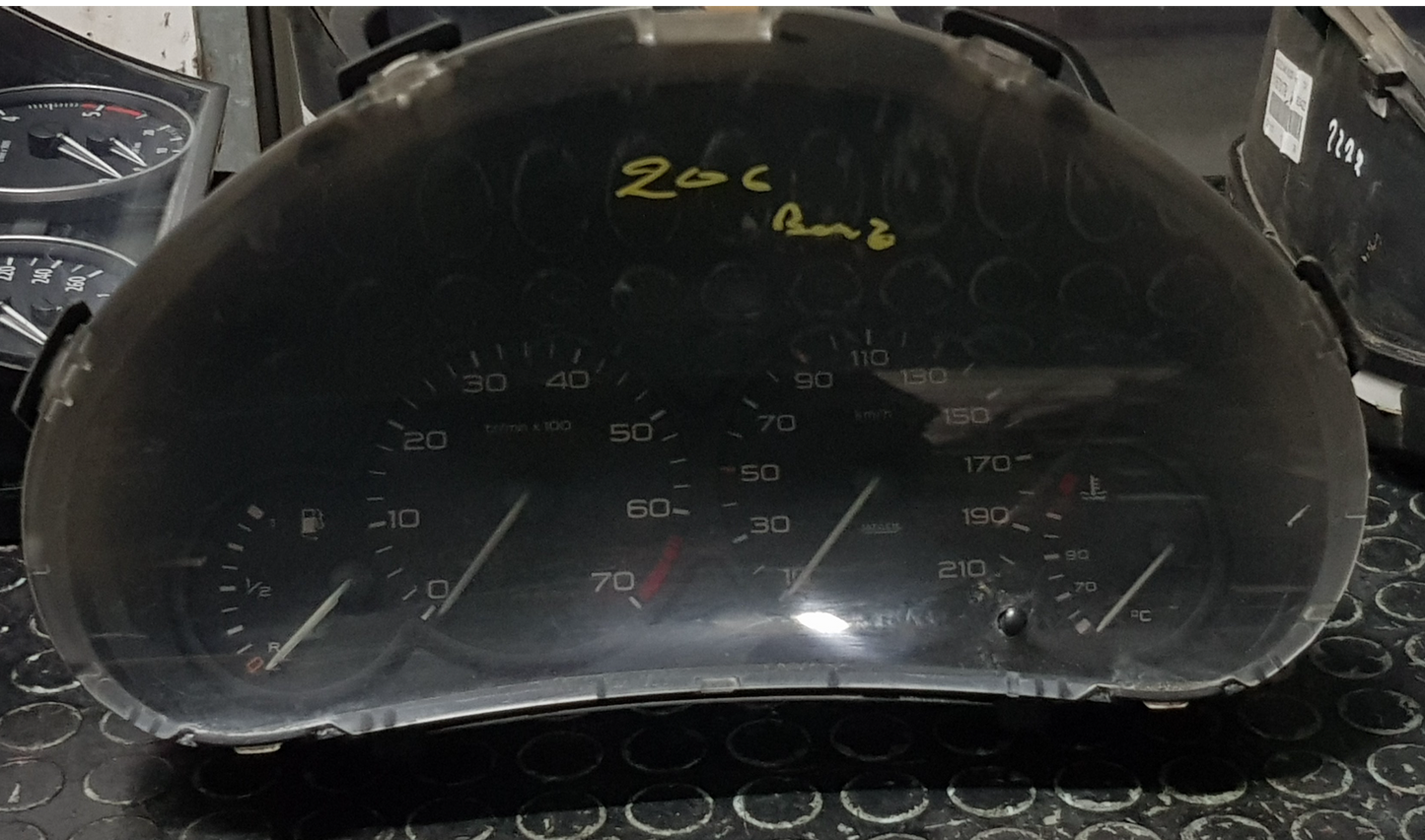 Quadro strumenti / Contachilometri Peugeot 206 Benzina