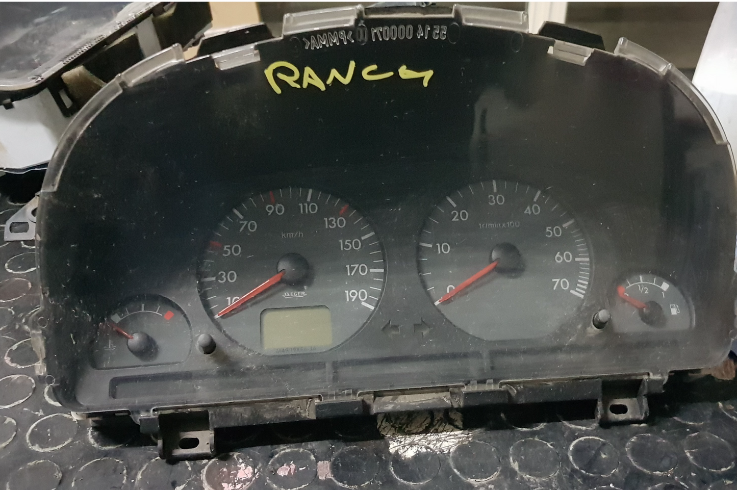 Quadro strumenti / Contachilometri Peugeot Ranch