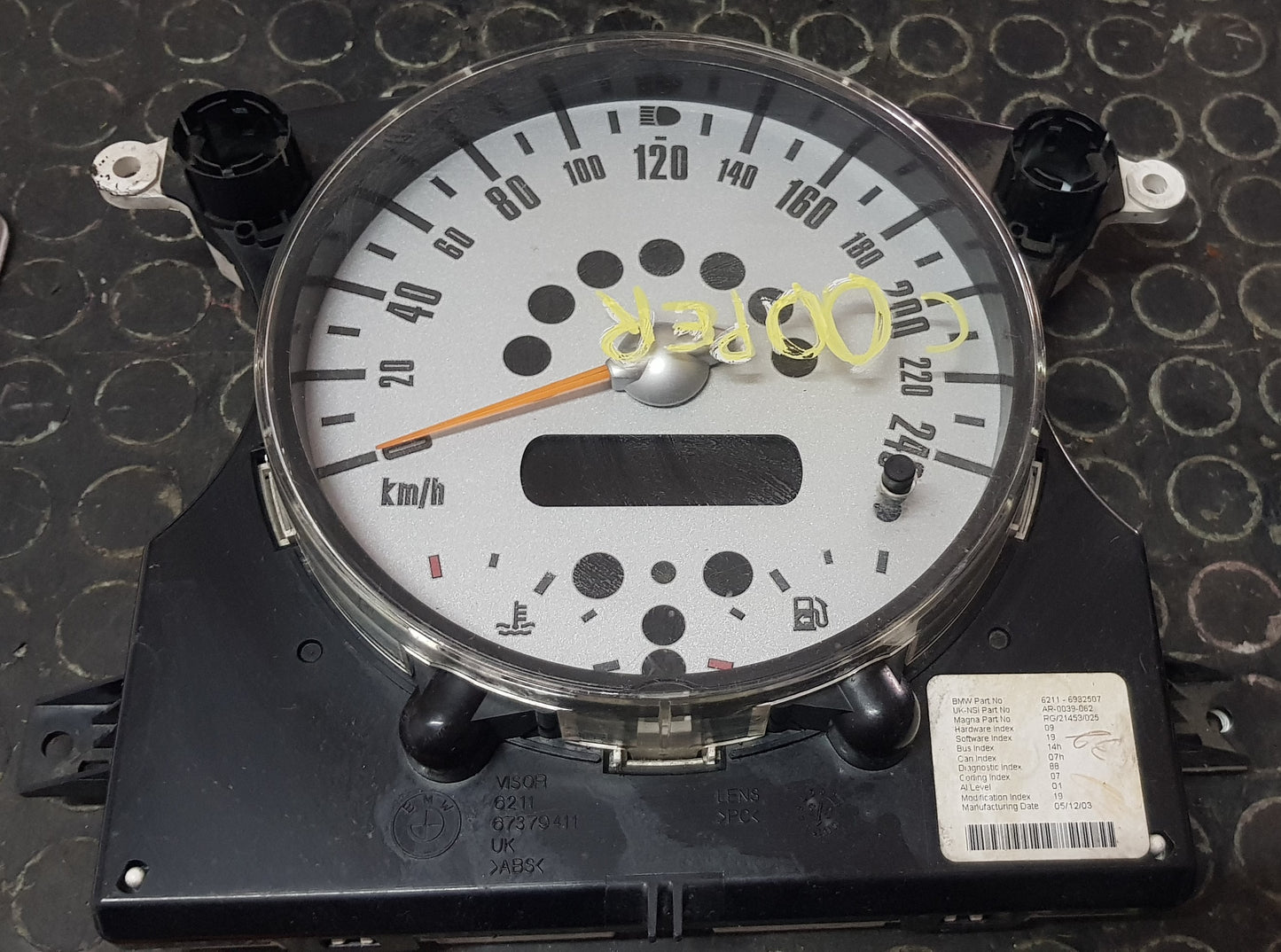 Quadro strumenti / Contachilometri Mini Cooper D