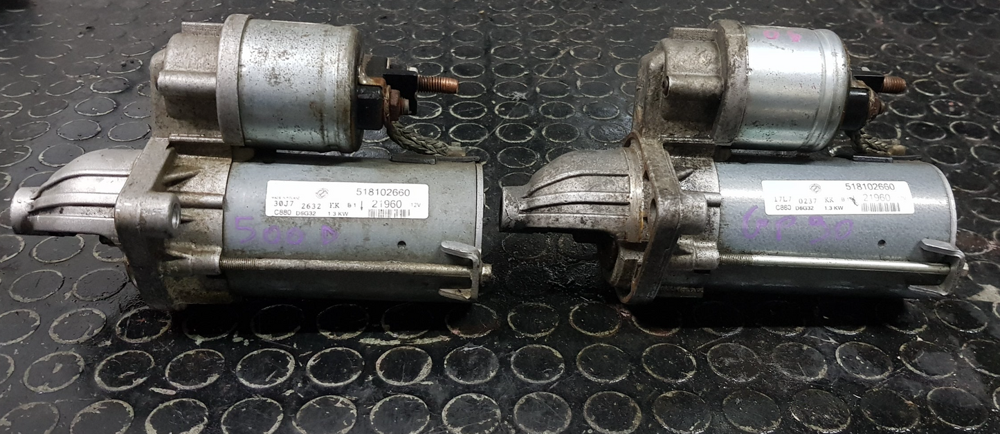 Motorino avviamento Fiat Grande Punto 90cv / 500D