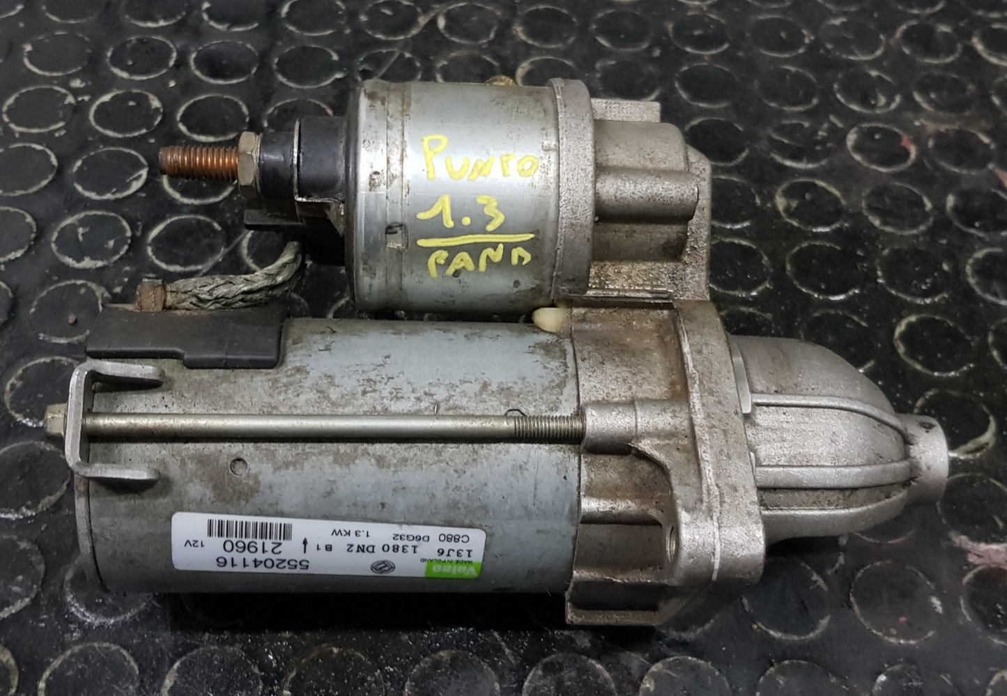 Motorino avviamento Fiat Panda/Punto/Lancia Y 1.3 mjt