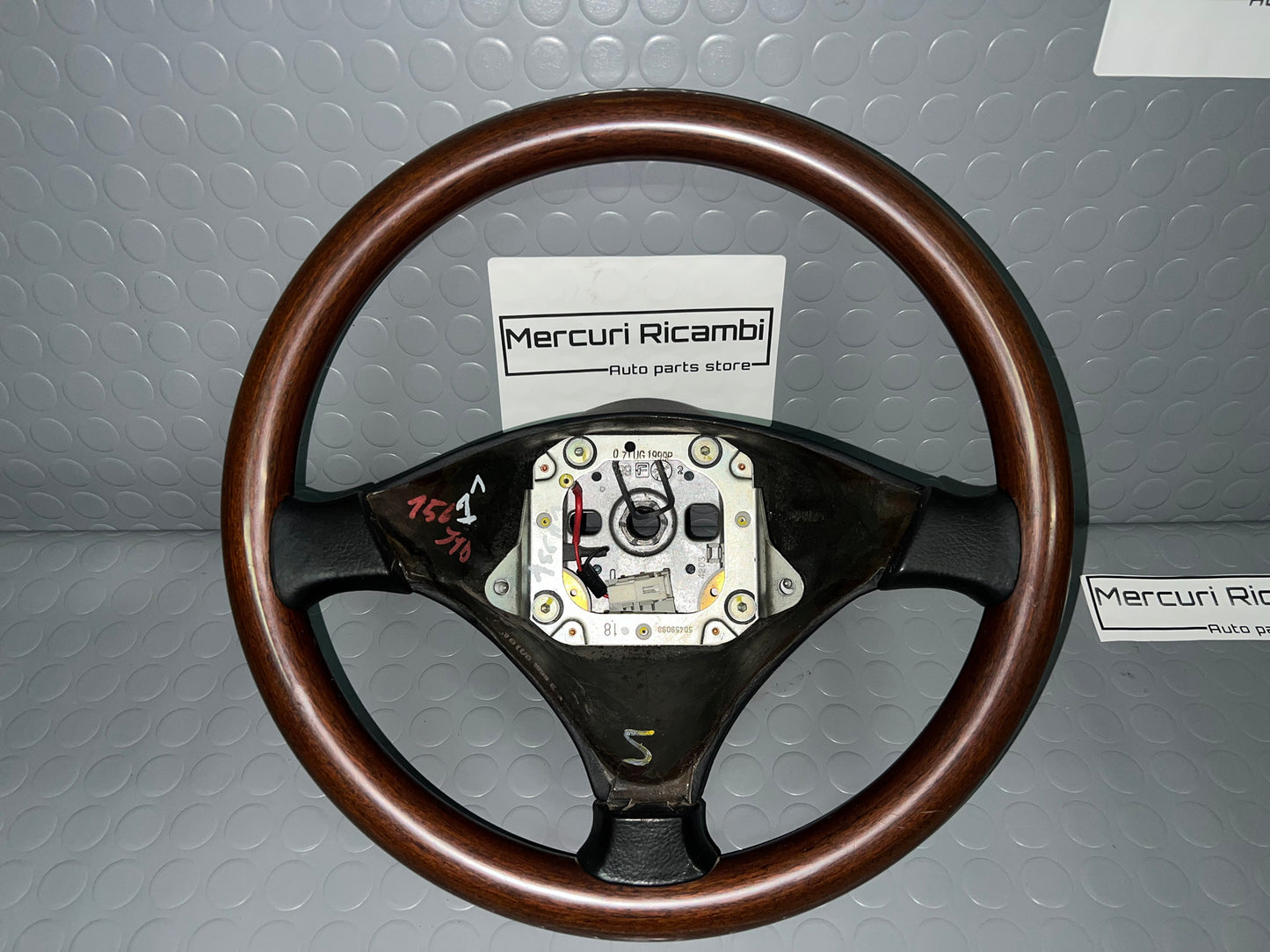 Volante Alfa Romeo 156 in legno