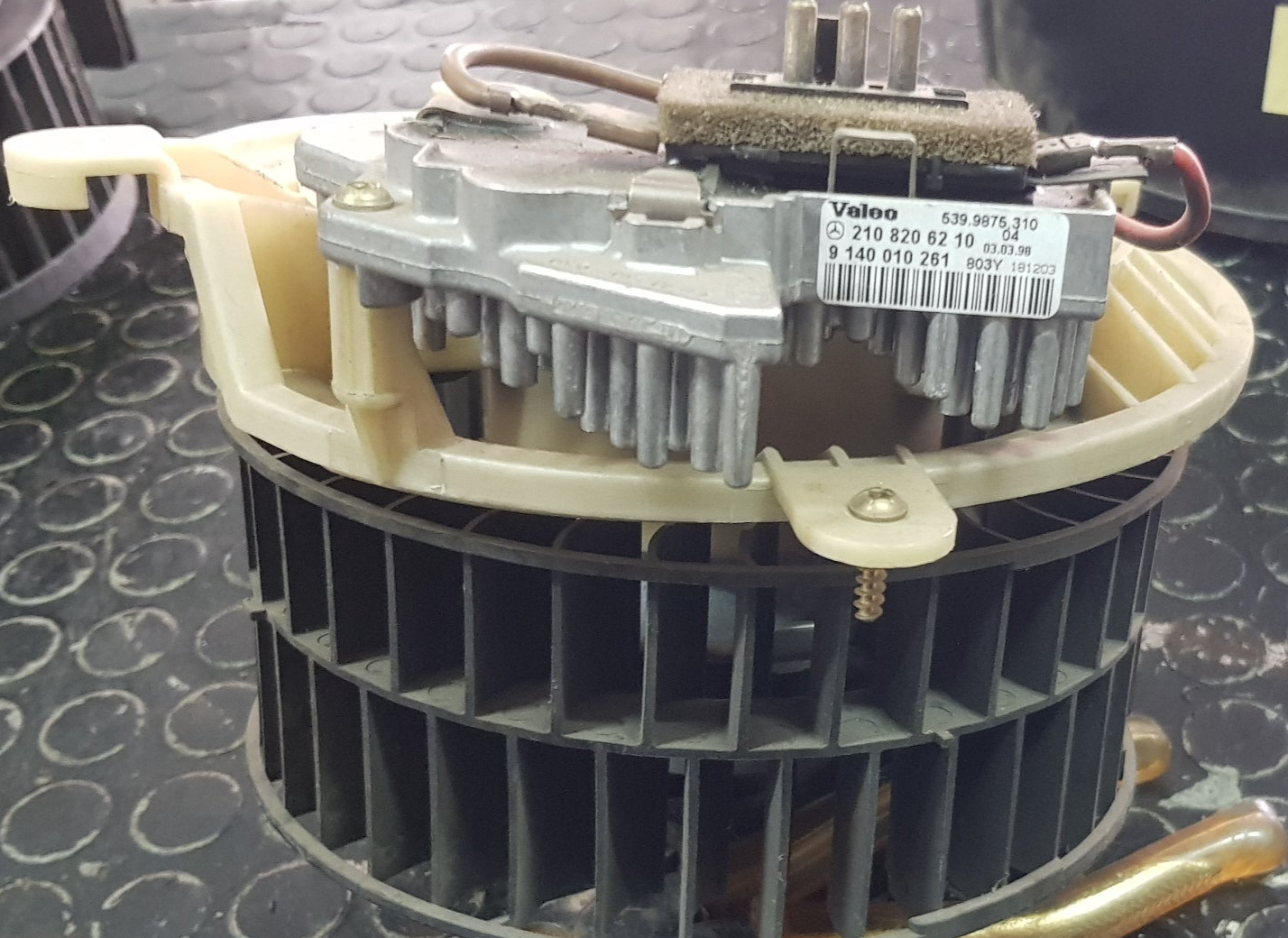 Ventola riscaldamento abitacolo Mercedes classe E w210