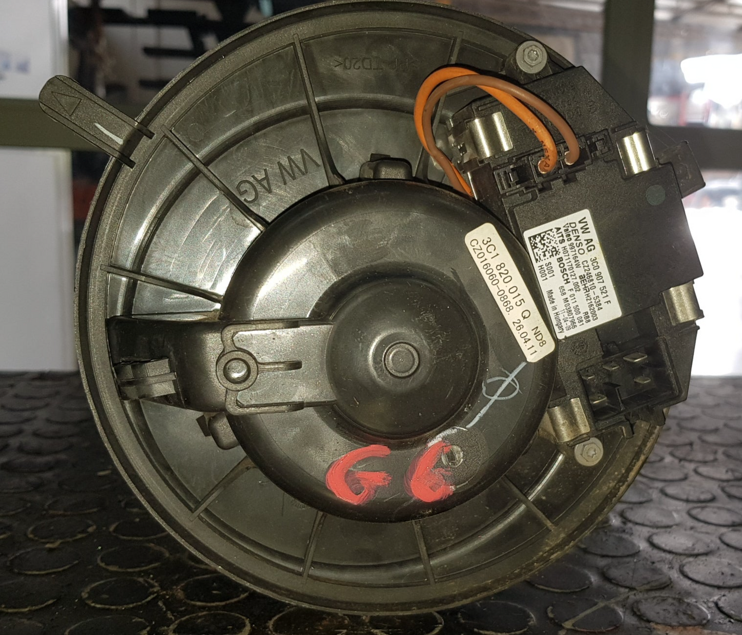 Ventola riscaldamento abitacolo Volkswagen Golf VI (6)